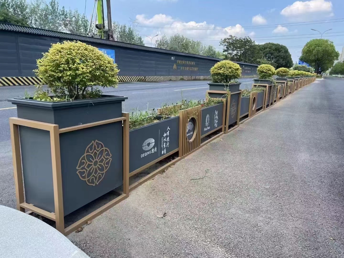 道路花箱