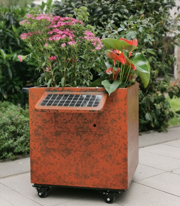光伏板花箱
