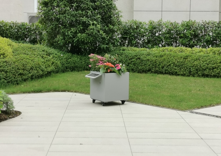 光伏板花箱